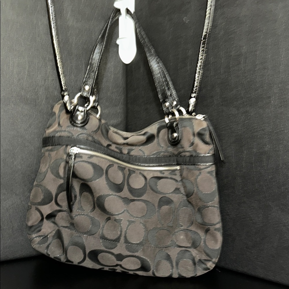 Coach Black Hobo Bag